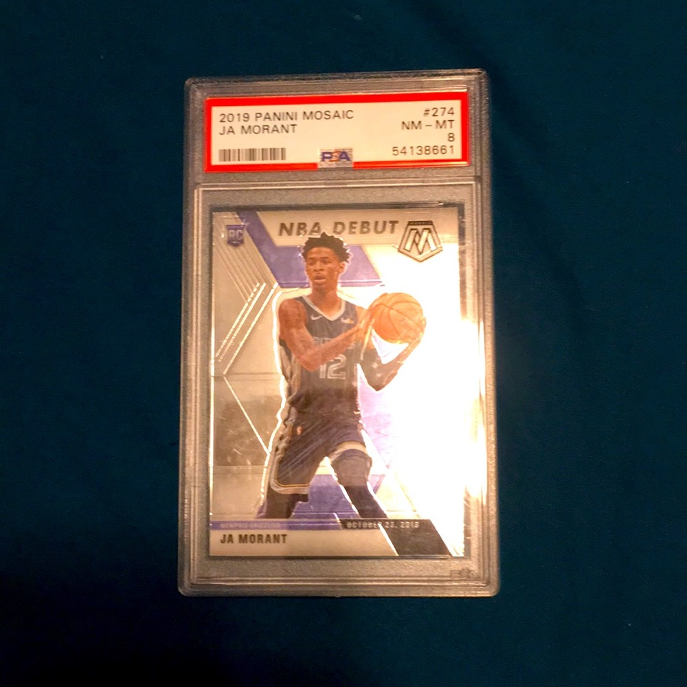 PSA 8 Ja Morant NBA debut